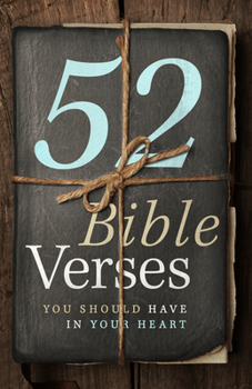 Hardcover 52 Bible Verses You Should Have in Your Heart Book