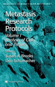 Paperback Metastasis Research Protocols Book