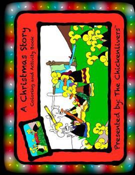 Paperback Christmas Coloring and Activity Book