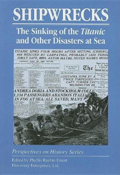 Paperback Shipwrecks: The Sinking of the Titanic and Other Disasters at Sea Book