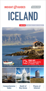 Map Insight Guides Travel Map Iceland Book