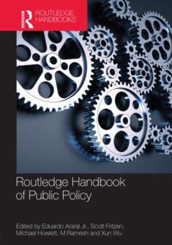 Hardcover Routledge Handbook of Public Policy Book