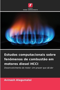 Paperback Estudos computacionais sobre fenômenos de combustão em motores diesel HCCI [Portuguese] Book