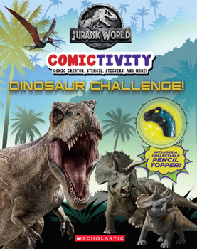 Paperback Dinosaur Challenge! (Jurassic World: Comictivity) Book