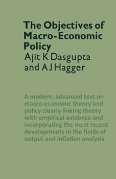 Paperback The Objectives of Macro-Economic Policy Book