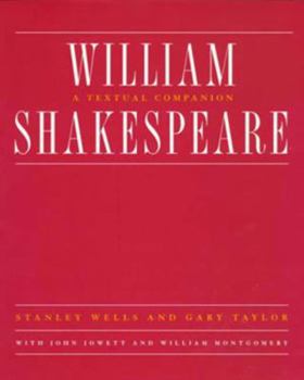 Paperback William Shakespeare: A Textual Companion Book