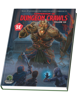 Hardcover Compendium of Dungeon Crawls #6: A Compilation of Adventures Book
