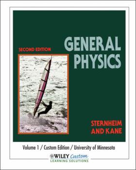 Paperback General Physics 2E Volume 1 for University of Mn Book