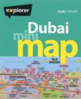 Map Dubai Mini Map [French] Book