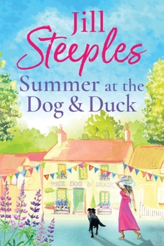 Paperback Summer at the Dog & Duck [Large Print] Book