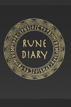 Paperback Rune Diary: Rune Journal Gift to Record and Interpret Single Rune Readings Book