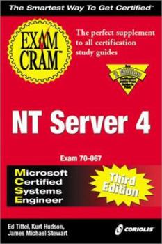 Paperback MCSE NT Server 4 Exam Cram: Exam 70-067 Book