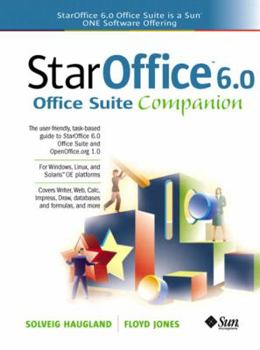 Paperback Staroffice 6.0 Office Suite Companion Book