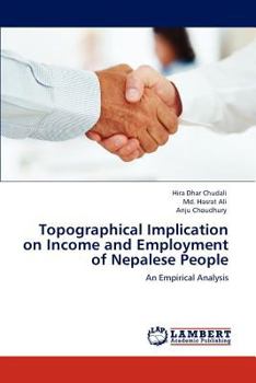 Paperback Topographical Implication on Income and Employment of Nepalese People Book