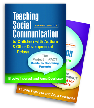 Paperback Teaching Social Communication to Children with Autism and Other Developmental Delays (2-Book Set): The Project Impact Guide to Coaching Parents and th Book