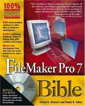 Paperback FileMaker Pro 7 Bible [With CD-ROM] Book