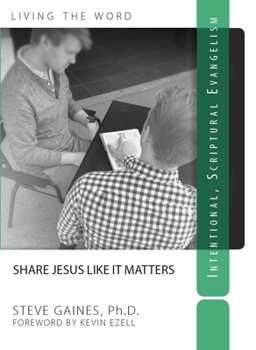 Paperback Share Jesus Like It Matters: Intentional Scriptural Evangelism Book