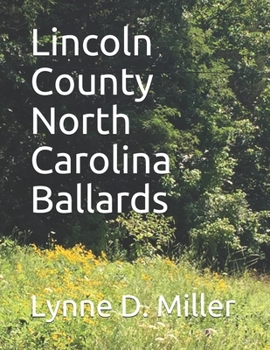 Paperback Lincoln County North Carolina Ballards Book