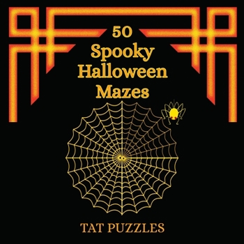 Paperback 50 Spooky Halloween Mazes Book