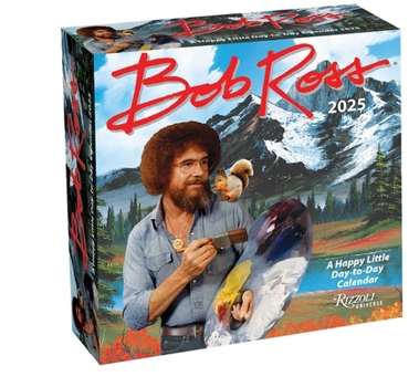 Calendar Bob Ross 2025 Day-To-Day Calendar Book