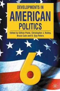 Paperback Developments in American Politics 6 Book