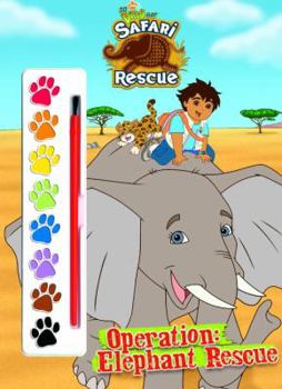 Paperback Operation: Elephant Rescue (Go, Diego, Go!) Book