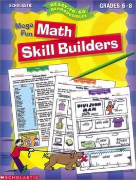 Paperback Mega Fun Math Skill Builders Book