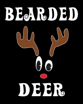 Bearded Deer: Deer Elk Antler Hunting Hobby 2020 Monthly Planner Dated Journal  8" x 10" 110 pages
