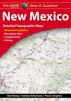 Paperback Delorme Atlas & Gazetteer: New Mexico Book