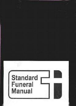 Hardcover Standard Funeral Manual Book