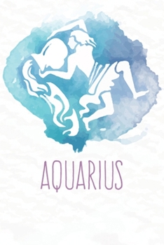 Paperback Aquarius: Constellation SchoolTimetable, Aquarius Zodiac sign Design, 6"x9", 120 pages SchoolTimetable Book