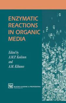 Paperback Enzymatic Reactions in Organic Media Book