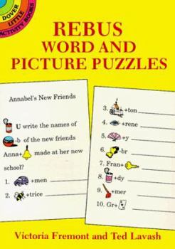 Paperback Rebus Word and Picture Puzzles Book
