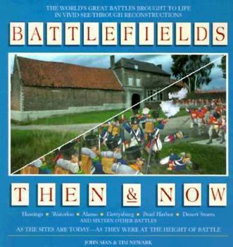 Hardcover Battlefields Then & Now Book