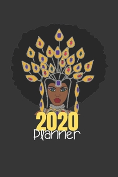 2020 Planner: Calendar Year 2020 Planner: Natural Hair Journal, 370 Pages, 6" X 9", 15