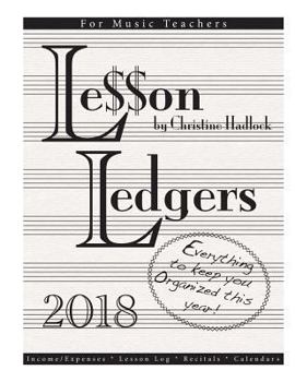 Paperback Lesson Ledgers: For Music Teachers Book