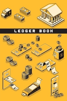 Ledger Book: Personal Accounting Record Income and Expense Cash Book