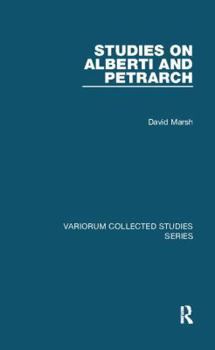Paperback Studies on Alberti and Petrarch Book