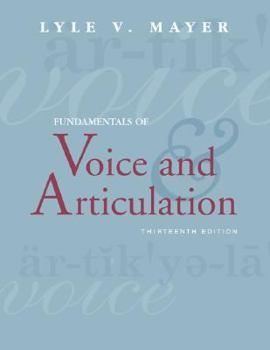 Paperback Fundamentals of Voice and Articulation [With CD-ROM] Book