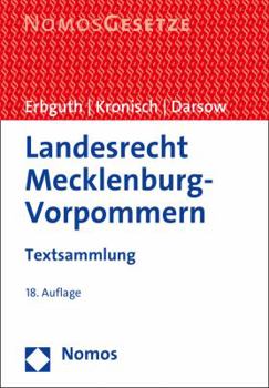 Landesrecht Mecklenburg-Vorpommern: Textsammlung