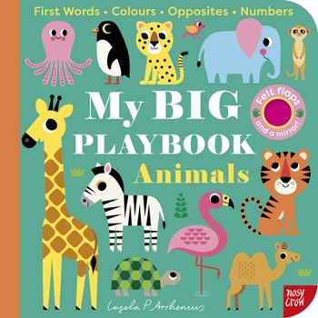Paperback My Big Playbook: Animals Book