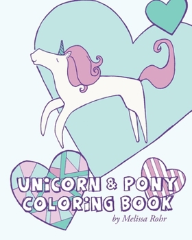 Paperback Unicorn & Pony Coloring Book