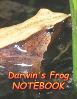 Paperback Darwin's Frog NOTEBOOK: Notebooks and Journals 110 pages (8.5"x11") Book