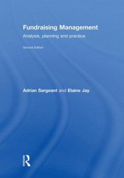 Hardcover Fundraising Management: Analysis, Planning and Practice Book