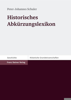 Paperback Historisches Abkurzungslexikon [German] Book