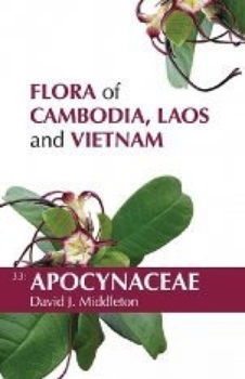 Hardcover Flora of Cambodia, Laos and Vietnam: Volume 33: Apocynaceae Book