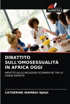 Paperback Dibattito Sull'omosessualità in Africa Oggi [Italian] Book