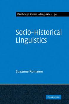 Paperback Socio-Historical Linguistics: Its Status and Methodology Book