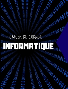 Paperback Cahier de codage INFORMATIQUE [French] Book