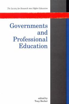 Hardcover Governments and Professional Education Book